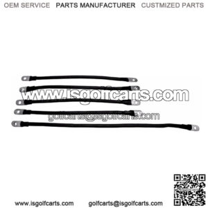 Battery Cable Set for EZGO TXT - 6 Gauge - 36 Volt -1994-10