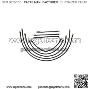 Weld Cable Set for Yamaha G29 Drive - 4 Gauge - 600 Amp -2007-up