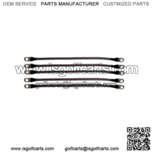 Club Car Precedent 8 Volt 6 Gauge Golf Cart Battery Cable Set Fits 2004 and Up