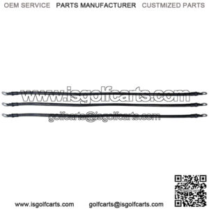 Club Car Precedent Golf Cart Battery Cable Set - 4 Gauge