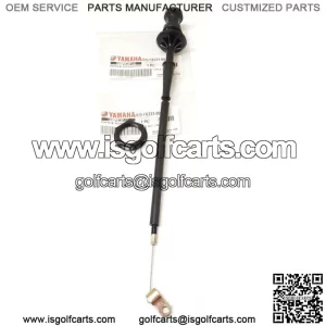 GENUINE YAMAHA GOLF CART G16-G22 CHOKE KNOB CABLE 12 3/4" LONG & NUT
