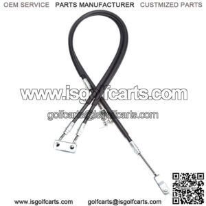 Golf Cart Brake Cable Set for EZGO TXT Medalist 1994-up 70969-G03 W/ Pins &Clips