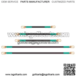 Golf Cart Battery Cables for EZGO TXT 1994-up & 48V Club Car Precedent 2008.5-up