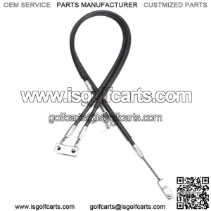 Golf Cart Brake Cable Set for EZGO TXT Medalist 1994-up 70969-G03 W/ Pins &Clips