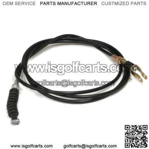 Accelerator Cable, 70 1/2" Long for 1982-1989 Yamaha G1 2-Cycle Gas Golf Carts