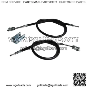 For EZGO Golf Cart Brake Cable Set W/ Pins & Clips TXT-Medalist 1994+ 70969-G03