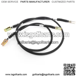 48-1/2" & 38-3/8" Golf Cart Rear Brake Cable for Yamaha G1 Gas G1E G2E G9E 78-89