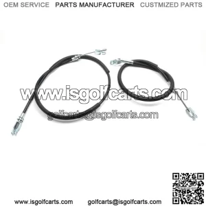 Brake Cable Set Fits EZGO Marathon Golf Cart 1974-1987 Driver / Passenger Side