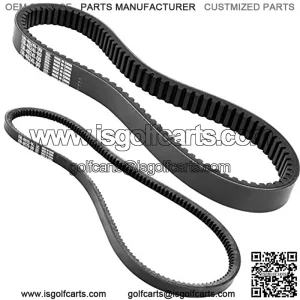 Yamaha Clutch Drive Belt & Starter Generator Belt Kits for G2 G8 G9 G11 G14 G16 G22 Drive G29-4 Cycle Gas Golf Cart OEM #JN6-H1173-00 J55-G6241-00