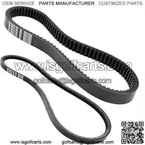 Golf Cart Drive & Starter Generator Belt for G2-G29 4-Cycle J55-G6241-00-00, JN6-H1173-00 G16 to G22 & Drive 2012.5 & Newer