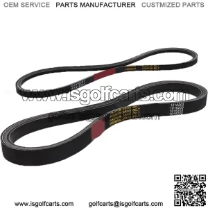 V1P-DS1 Clutch Starter Generator Belt & Drive Belt kit Replacement for Club Car DS 1997-Up & 2004-Up Precedent Golf Cart 1016203 101916701