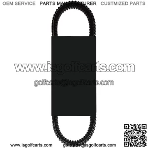 DBWHJ68 - Drive Belt Warehouse  - "Compatible with Golf Carts", 2007-2012 4-Stroke Models w/ Team Clutches, Replaces OEM # JW1-G6241-00-00