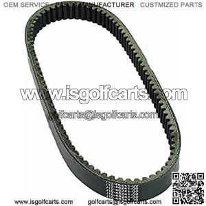 Clutch Drive Belt for 19761989 G1 2 Cycle Gas Golf Cart J104624100 Black drive belt