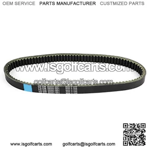 Motorcycle Drive Belt Fit for E-Z-G-O Elec Marathon 2-Cycle Gas Golf Cart 1989-1991 22337G1