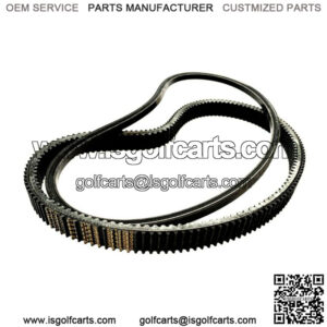 Drive & Starter Belt Set For EZGO RXV, TXT, Workhorse Golf Carts 606136 & 606138