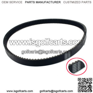 Golf Cart Clutch Drive Belt 75691-G01 for EZGO Gas ST480 04+ 1-1/8" W x 48" OD