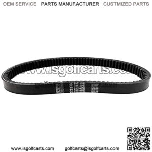Drive Belt for EZGO Gas Cart 2 Cycle 92-93 Gas 4 Cycle 91-96 - 27077G01, 27077G02