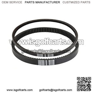 Golf Cart Clutch Drive Belt + Starter Generator Belt for EZGO TXT 4 Cycle Gas 1994-UP Golf Cart 72054G01, 72024G01, 72025G01, 26414G01