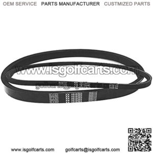 Drive and Starter Generator Belt Set for 93, 95, 96 Club Car DS Golf Cart 1016203, 1015241