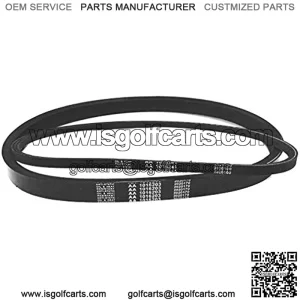 Drive and Starter Generator Belt Set for 93, 95, 96 Club Car DS Golf Cart 1016203, 1015241