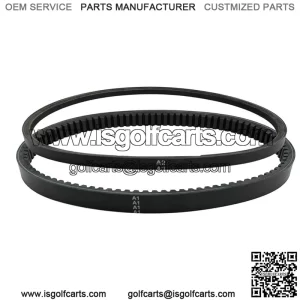 Fit for EZGO 4 Cycle Gas Golf Cart RXV Express Drive Starter Generator Belt Set