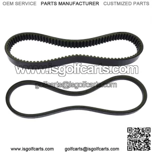 Drive & Starter Belt Set JN6-H1173-00 J55-G6241-00 for Yamaha Golf Cart  G16-G22