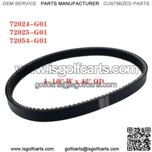 Clutch Drive Belt for EZGO TXT 4 Cycle Golf Cart 1994-2009 72024-G01  72025-G01