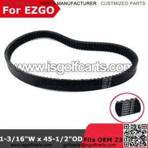 Clutch Drive Belt Golf Cart for E-Z-GO EZGO 2 Cycle Gas Golf Cart 1988  23557-G1