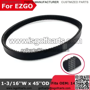 New ListingClutch Drive Belt for EZGO 2 Cycle Gas 2PG Marathon Golf Cart 1976-1987 14153-G1