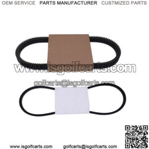 New Golf Cart Starter Belt & Drive Belt for EZGO RXV TXT 2008-2011 606136 606138