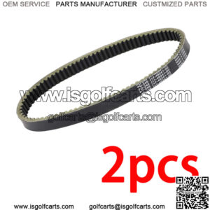 2PCS Clutch Drive Belt For 1976-1989 Yamaha G12 Cycle Gas Golf Cart J10-46241-00