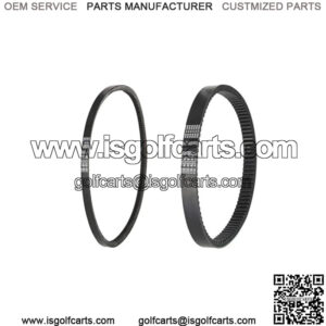 Golf Cart Drive Belt & Starter Generator Belt fit Yamaha G2, G5, G8, G9, G11, G14, G16, G20, G22 , G29 Drive Gas 4 Cycle Models , OEM# J55-G6241-00, J55-H1173-00, J38-81173-00, JN6-H1173-00