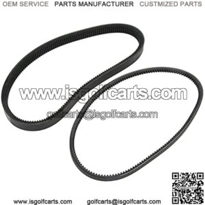 Powersports Belt Drives Drive Belt Starter Generator Belt Set 1016203 101916701 Replacement for Club Car Ds Precedent for Golf Cart Accessories for Golf Cart Accessories