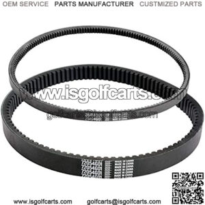 EZGO TXT Gas Drive Belt EZGO Starter Belts Kit 4 Cycle Gas Golf Cart Belt TXT Cushman Express Marathon Medalist ST Vehicles Terrain 1994-2013, OEM # 72054G01, 72024G01, 72025G01, 26414G01