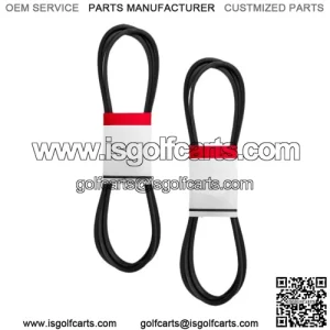 2PK Golf Cart Drive Belt FE290 FE350 1992 to Current for Club Car Precedent DS