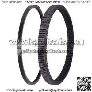 Golf Cart Starter Belt & Drive Belts for EZGO RXV TXT 2008-up 606136 606138