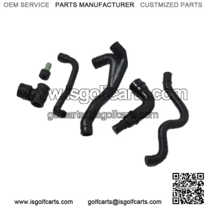 Juego de tubos de manguera de ventilaci??n del c??rter del motor de 6 piezas para A3 Jetta Golf 4 Bora  Tubo de ventilaci??n del c??rter del motor