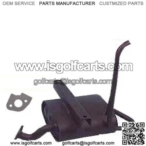 Yamaha (G2, G8, G9, G11, G14) Golf Cart Exhaust Muffler 1985-1996  JN3-E4710