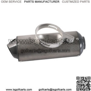 Universal Motorcycle 38mm Exhaust Muffler Removable Silencer Pit Dirt Bike ATV