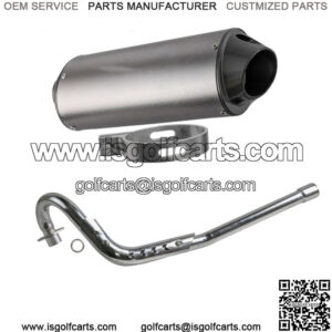 1.5" 38mm Exhaust Pipe Muffler for Dirt Pit Bike Yamaha TTR 110 TTR110 Motocross