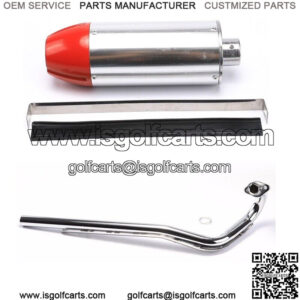 28mm EXHAUST MUFFLER PIPE for 50cc 70cc 90cc 110cc 125cc SSR Pit Bike ATV Quad