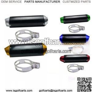 38mm Exhaust Muffler 125cc 140cc 150cc 160c Dirt Pit Bike Apollo Taotao Coolster