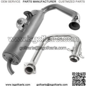 Exhaust Muffler and Pipe for Yamaha Viking 700 YXM700 4X4 2014 2015 2016 - 2021