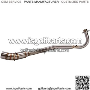 Motorcycle Full Exhaust Muffler System Low Mount Pipe for KAWASAKI Z125 2013-2018 Z125 PRO 2019-2021