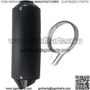 Parts Club Motorcycle Exhaust Muffler Silencer Fits for 140cc 150cc 160cc 125cc 38MM 1.5" inch Dirt Pitbike Lifan Yx Stomp SDG Removable Pit Dirt Bike ATV Universal