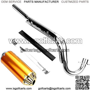 Eachbid 28mm Motorcycle Exhaust Muffler & Pipe for ATV Dirt Pit Bike Racing 110cc -150cc