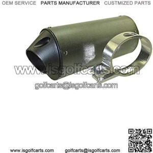 38mm Exhaust Muffler With Clamp For 125cc 140cc 150cc 160cc Chinese Made Pit Dirt Bike XR50 CRF50 SSR Lifan Taotao Stomp Kayo