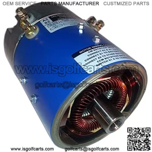Golf Cart Motors - Club Car Motors (Series) - 170-003-0002-22 MPH - 10% Less Torque (Gray Option) 48 or 36 volt Golf Cart Motors