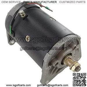 New 12 Volt, 22 Amps, 5 Terminals Starter Generator Compatible With/Replacement For Yamaha G2 G8 G9 G14 Golf Cart J38-81100-10-00, J38-81100-11-00, GSB107-06B 0.669in Shaft OD, 9.024in Length
