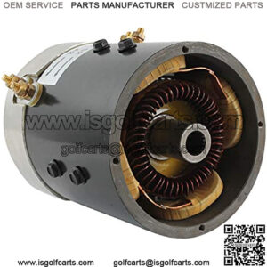 New Traction/Drive Motor GCM0001 Compatible With/Replacement For EZ-GO 36-Volt Series Electric Motors 1995-1907 BD4-4001, 73124G03, 5BC48JB1061, 430-22139
